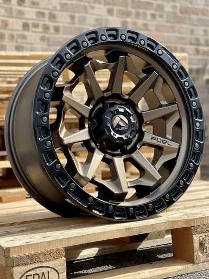 20" Ford Ranger Fuel Covert Bronze Alloy Wheels & Tyre Packages