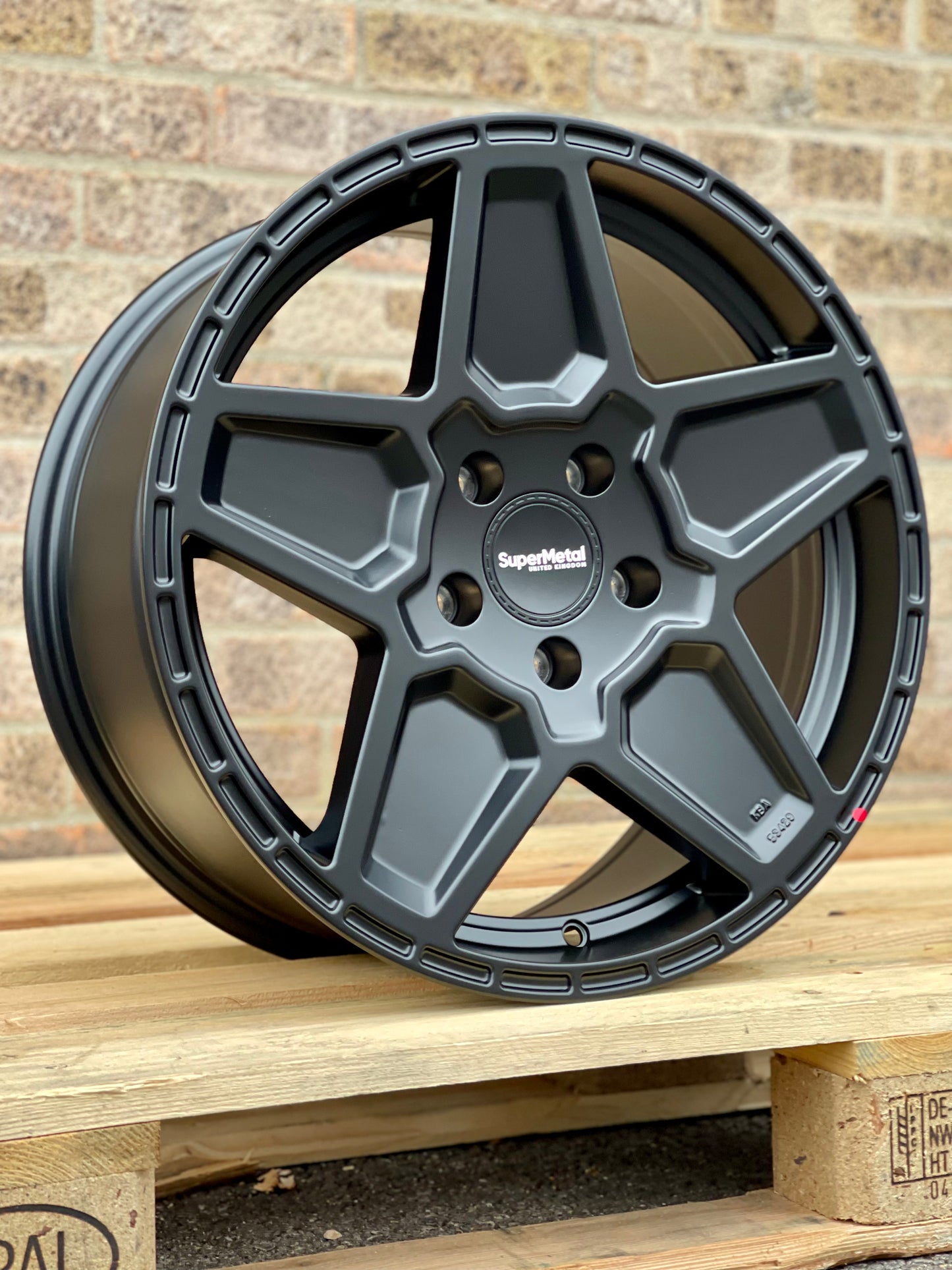 18" Volkswagen Transporter T5 T6 Supermetal Rocket Matt Black Alloy Wheels