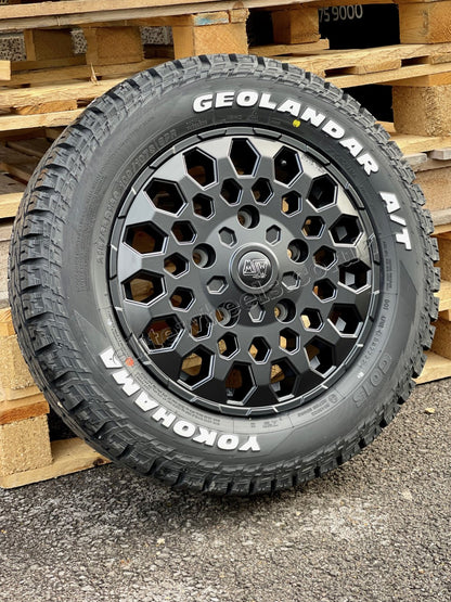 16" Ford Transit Custom MSW 99 Alloy Wheels And Yokohama Tyres