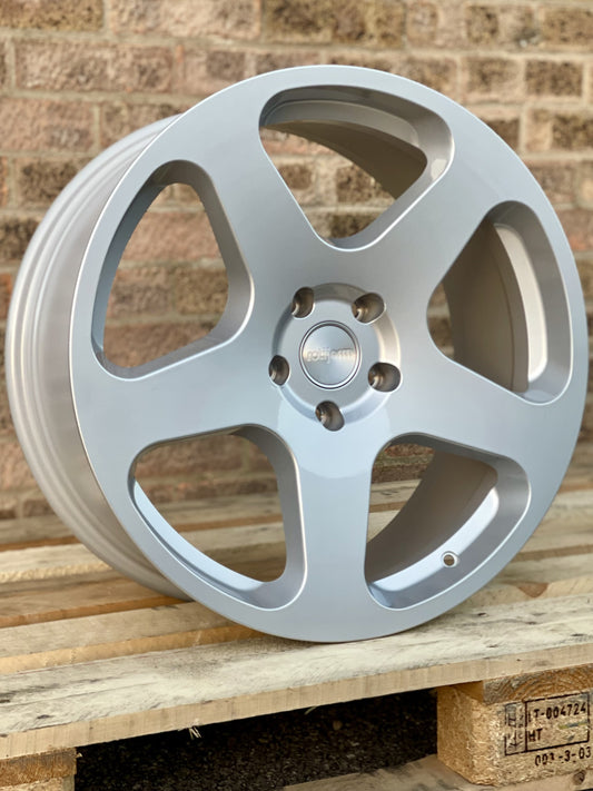 20" Volkswagen Transporter Rotiform NUE Silver Alloy Wheels