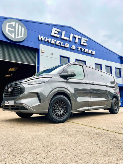 17" Ford Transit Custom 2024 OZ Rally Raid Matt Black