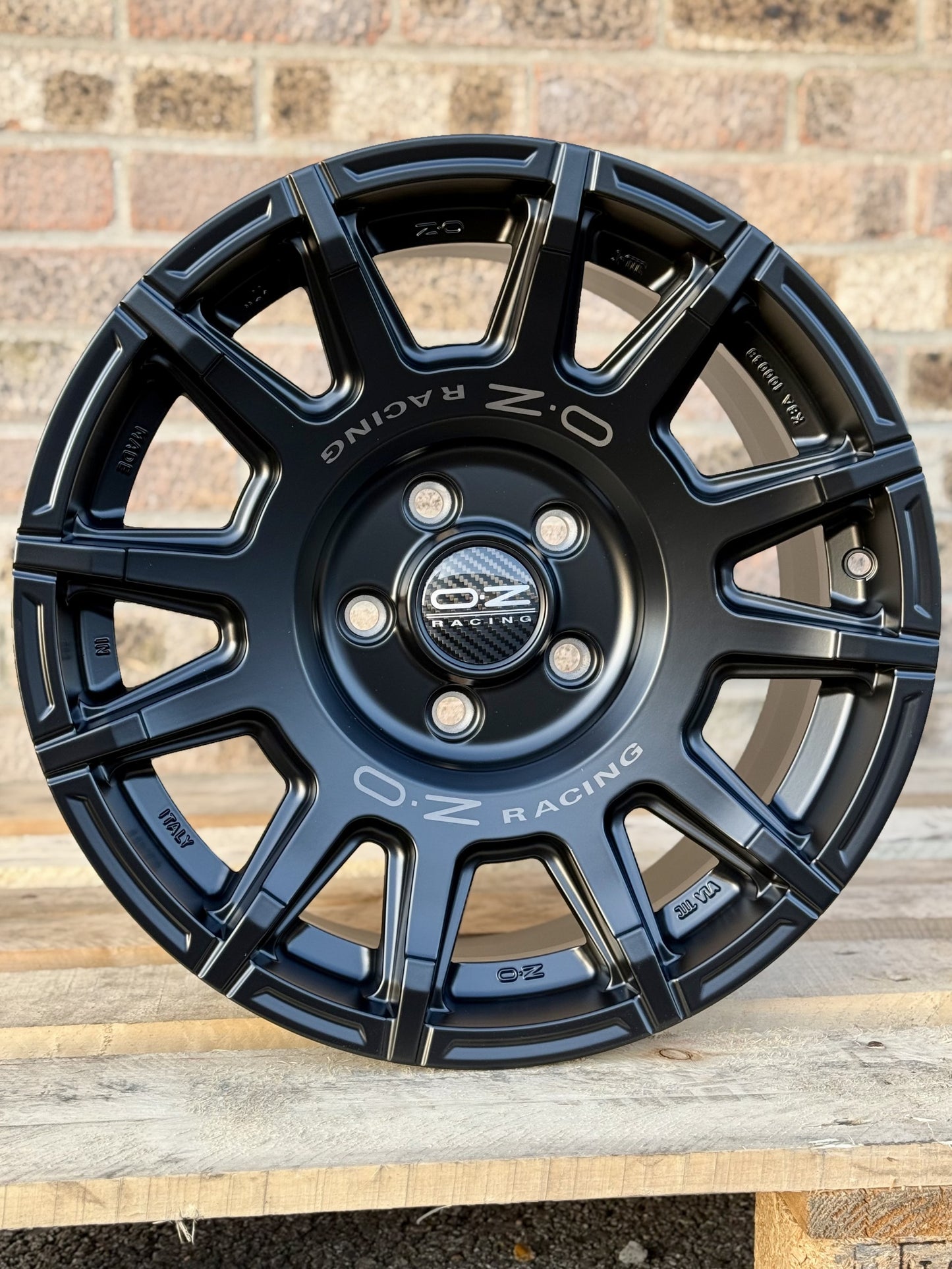 17" Volkswagen Crafter MAN TGE OZ Rally Legend Matt Black