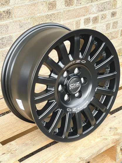 17" Ford Transit Custom 2024 OZ Rally Raid Matt Black