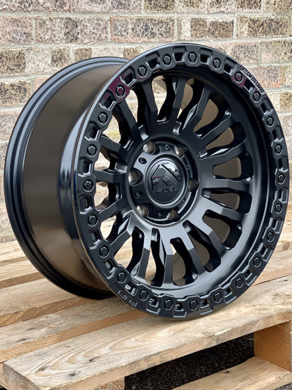 18" Ford Ranger Fuel Rincon Alloy Wheels and Tyres