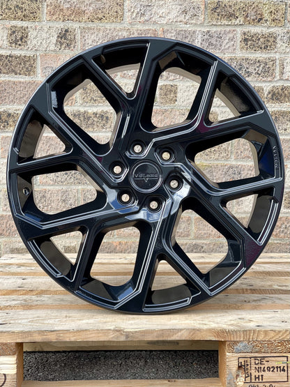 20" Ford Transit Custom Velare VLR 6S Gloss Black Alloy Wheels