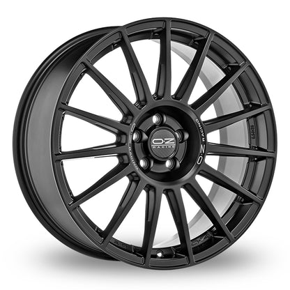 Wheel & Tyres Package( OZ Racing SUPERTURISMO DAKAR MATT BLACK SILVER LETTERING + 285/35R22 GE GRB UHP [1]106WXL )