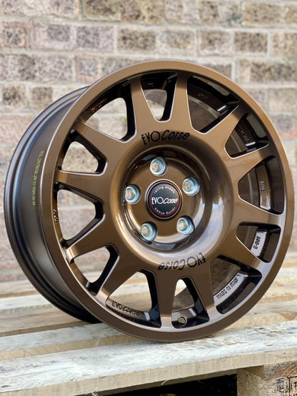 17" Volkswagen Transporter Evo Corse Dakar Zero Bronze Alloy Wheels