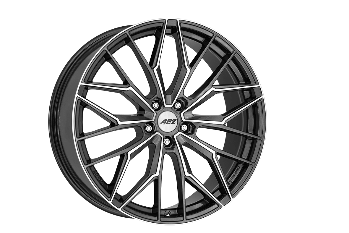 Wheel & Tyres Package( AEZ Porto dark Gunmetal / Polished + 255/40R21