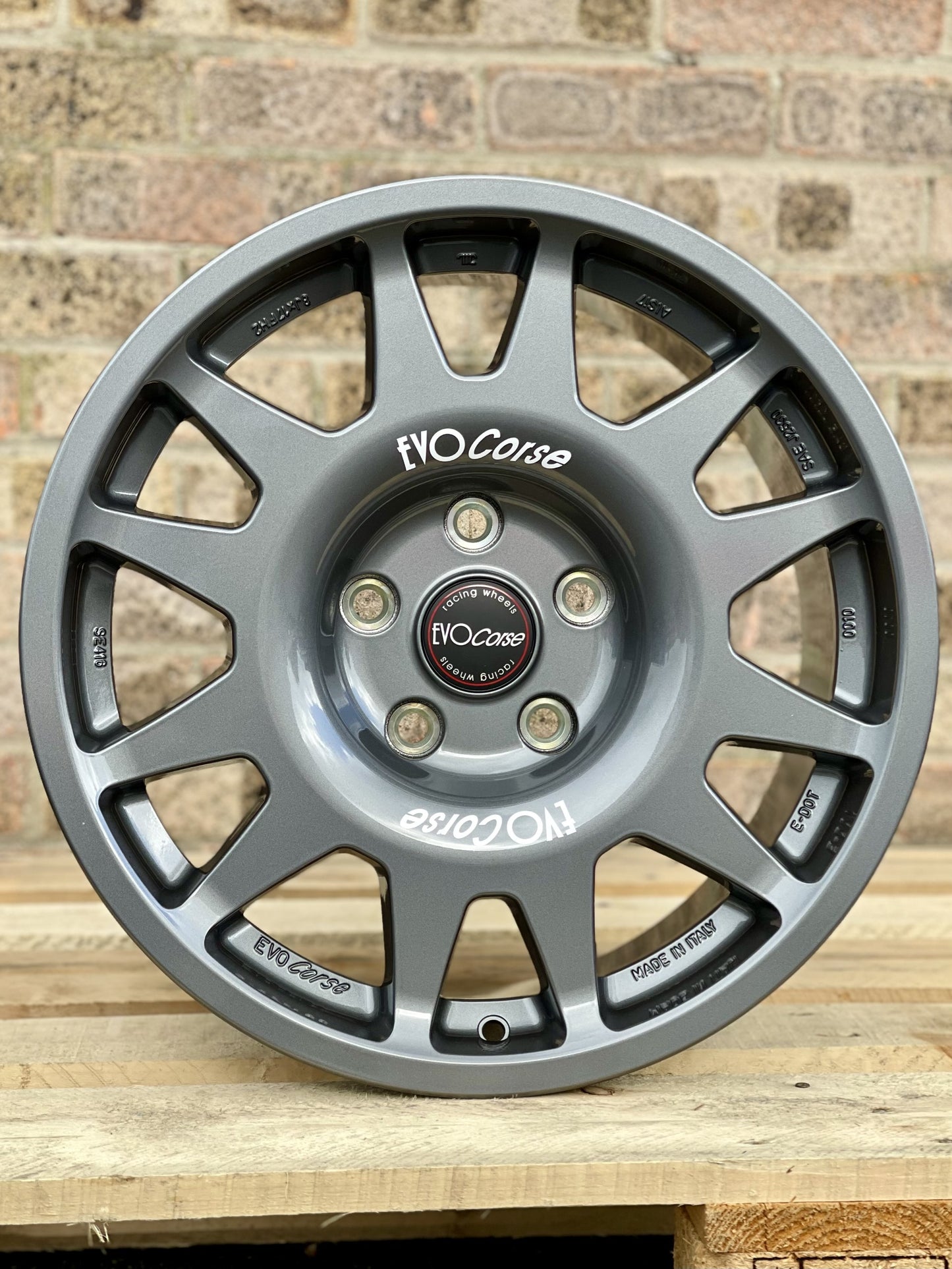 17" Volkswagen Crafter MAN TGE Evo Corse Anthracite Alloy Wheels