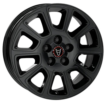 Wheel & Tyres Package( Wolfrace Eurosport TUV Transporter 2 diamond black + 225/70R15C MICH AGIL CROSCLIM 112S )