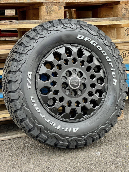 Copy of Copy of 16" Fiat Ducato Citroen Relay Peugeot Boxer MSW 99 Alloy Wheels And BFG Tyres