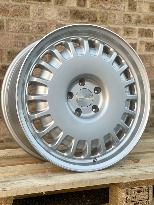 20" Volkswagen Transporter Rotiform PMF Silver Alloy Wheels