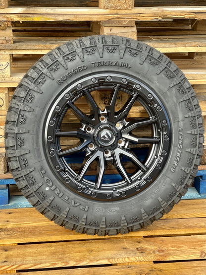 18" Ford Ranger Fuel Rebel Alloy Wheels and RT Tyres