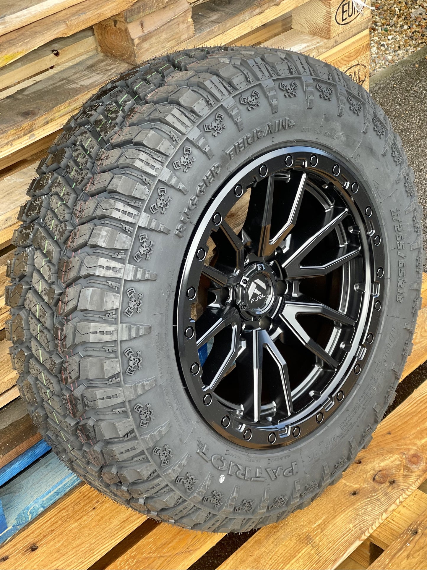 18" Ford Ranger Fuel Rebel Alloy Wheels and RT Tyres