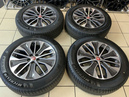 GENUINE JAGUAR I PACE  ALLOY WHEELS 19" STYLE 5055 & MICHELIN TYRES