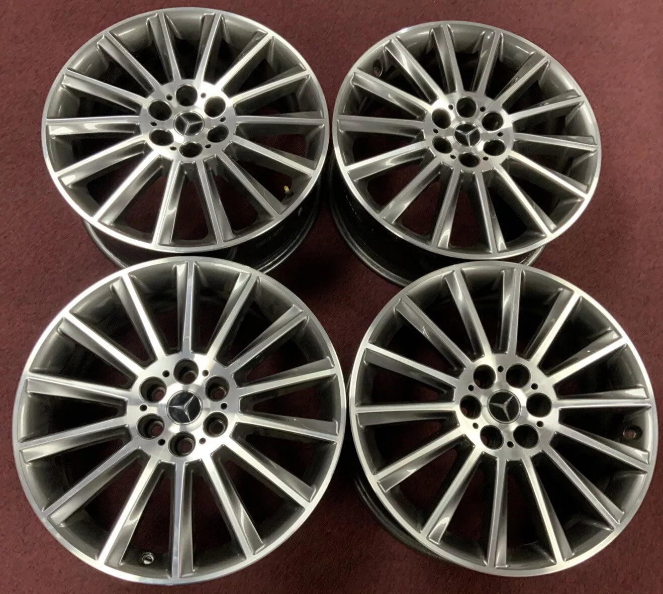 GENUINE MERCEDES X CLASS 19" ALLOY WHEELS WILL ALSO FIT NISSAN NAVARA