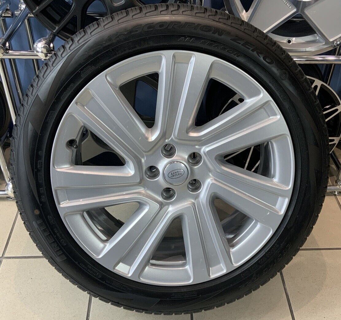 GENUINE RANGE ROVER  L460 22" STYLE 7023 ALLOY WHEELS & TYRES