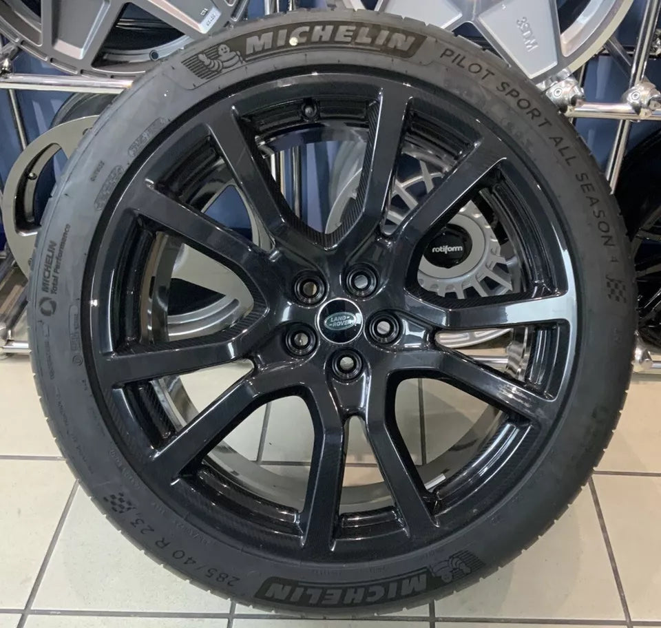 23" GENUINE ROVER SPORT L461  SV STYLE 5128 ALLOY WHEEL & TYRES