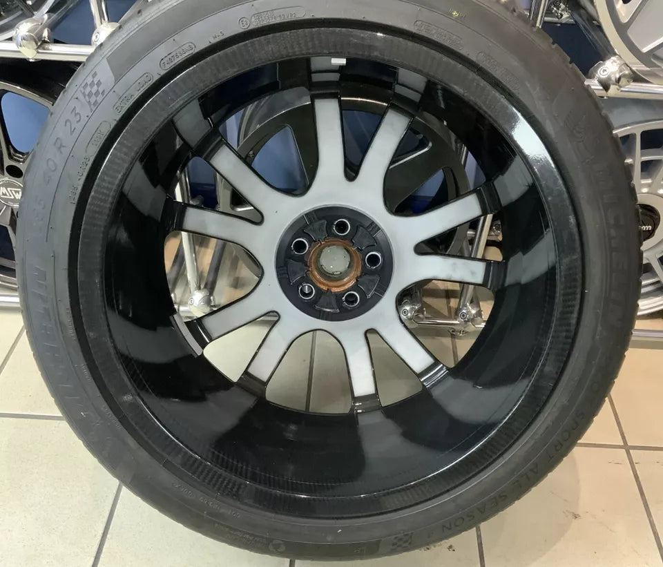 23" GENUINE ROVER SPORT L461  SV STYLE 5128 ALLOY WHEEL & TYRES