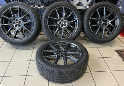 GENUINE RANGE ROVER VELAR ALLOY WHEELS & TYRES  STYLE 5109 21" USED SET