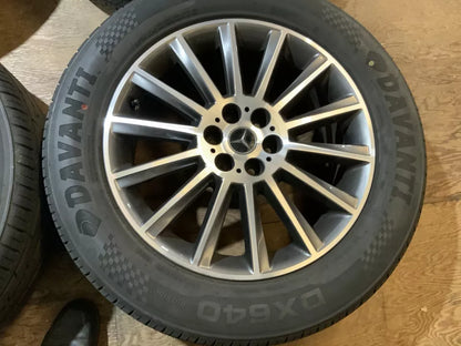 GENUINE MERCEDES X CLASS 19" ALLOY WHEELS & TYRES WILL ONLY FIT X CLASS