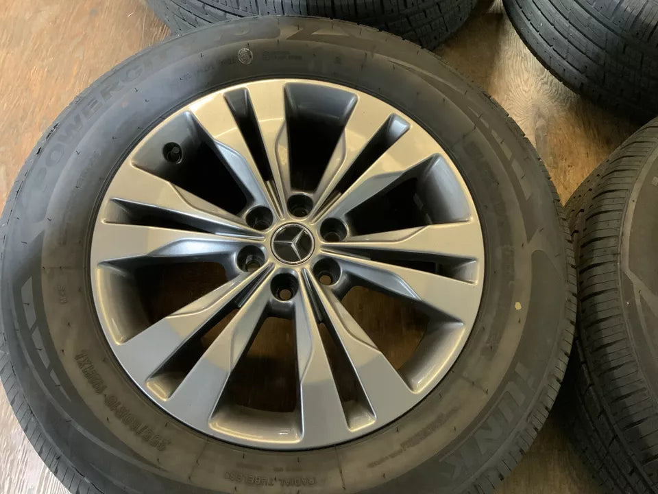 GENUINE MERCEDES  X CLASS 18" ALLOY WHEELS & TYRES WILL ALSO FIT NAVARRA)