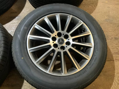 GENUINE MERCEDES X CLASS 19" ALLOY WHEELS & TYRES WILL ALSO FIT NISSAN NAVARA