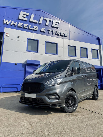 16" Ford Transit Custom MK7 Black Rhino Arsenal Alloy Wheels and Tyres