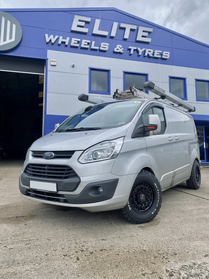 16" Ford Transit Custom MK7 Black Rhino Arsenal Alloy Wheels and Tyres