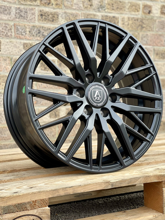 18" Ford Transit Custom 2024 AXE EX30T Satin Black Alloy Wheels