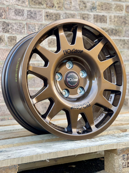 17" Volkswagen Transporter Evo Corse Dakar Zero Bronze Alloy Wheels