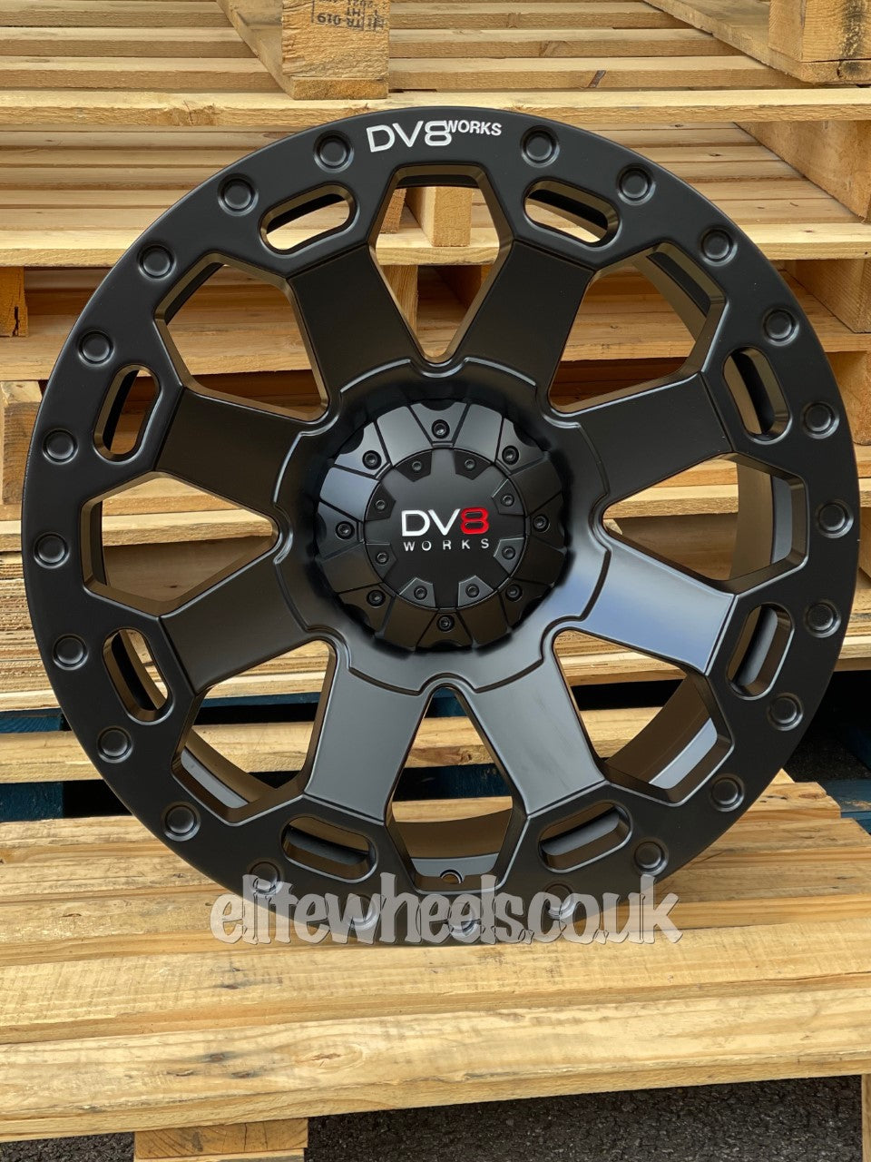 20" Toyota Hilux DV8 Works Concept Matt Black