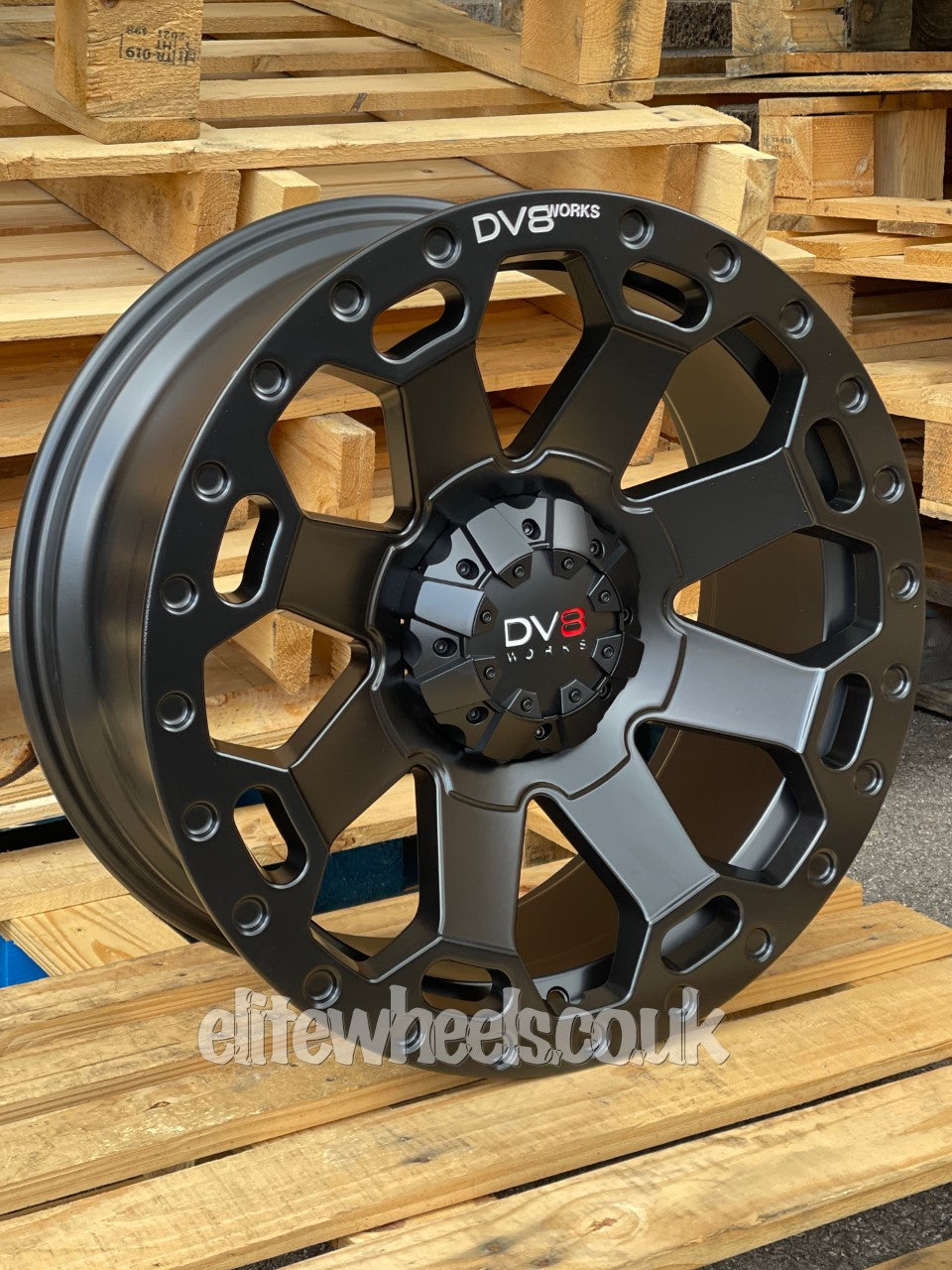 20" Toyota Hilux DV8 Works Concept Matt Black