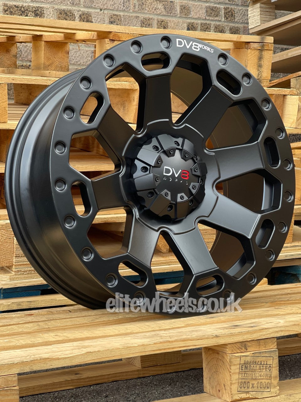 20" Toyota Hilux DV8 Works Concept Matt Black