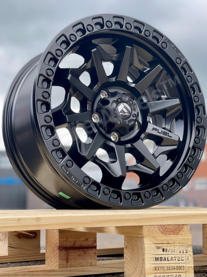 17" Jeep Wrangler JK Fuel Covert Alloy Wheels