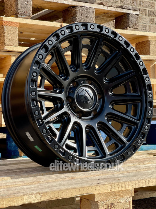 20" Toyota Hilux Fuel Cycle Matt Black Alloy Wheels