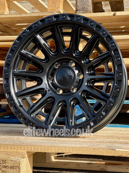 20" Toyota Hilux Fuel Cycle Matt Black Alloy Wheels