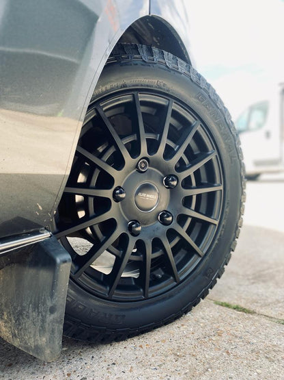 18" Ford Transit Custom Calibre T Sport Matt Black Alloy Wheels