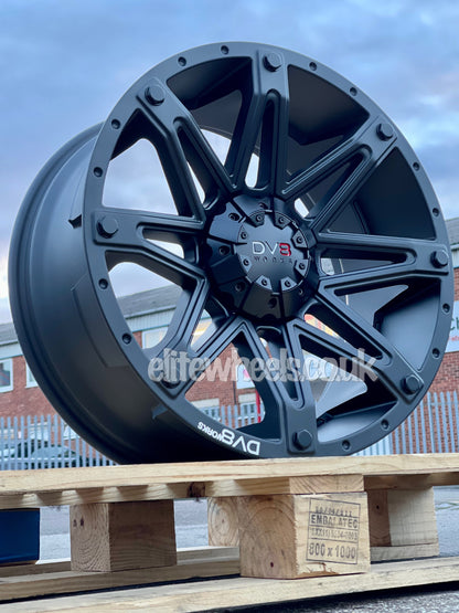 20" Ford Ranger Wildtrak DV8 Armoured Alloy Wheels