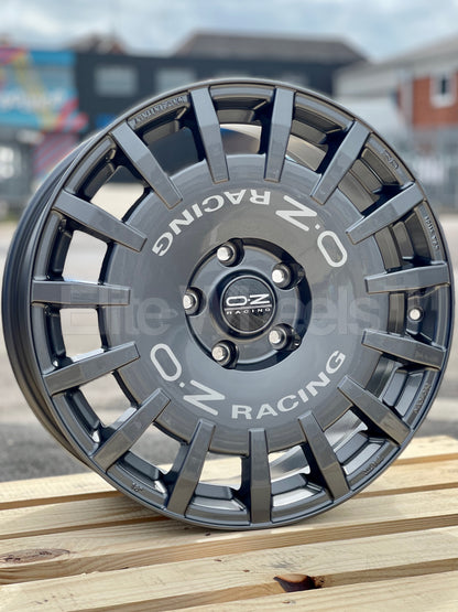 18" Ford Transit Custom OZ Racing Rally Van Alloy Wheels Gunmetal