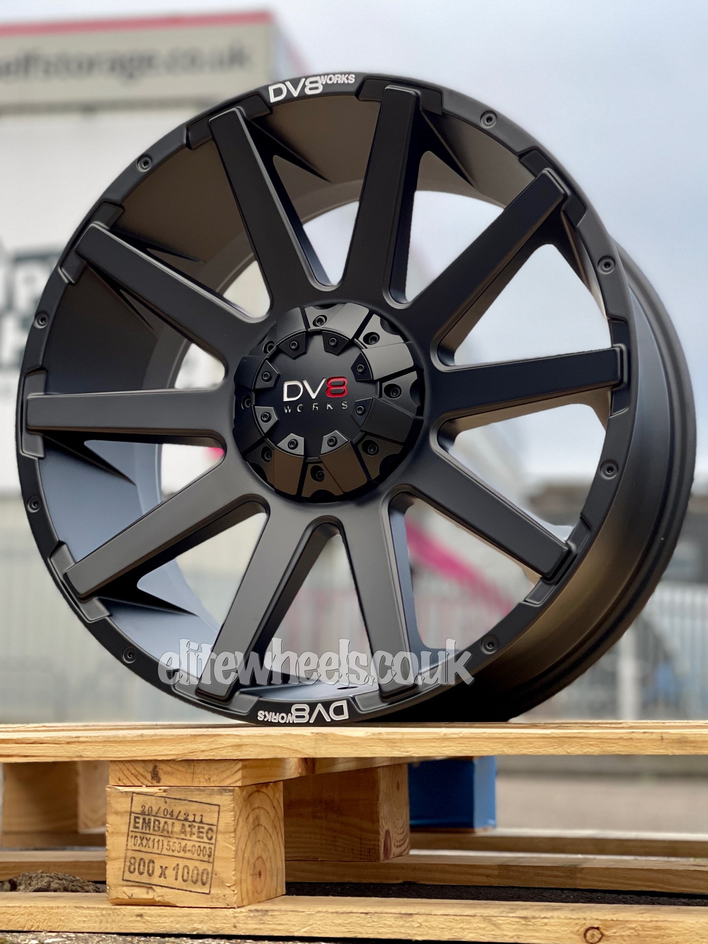 20" Mercedes X Class DV8 Vortex Alloy Wheels