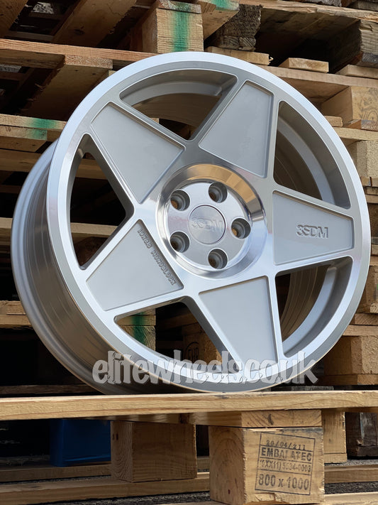 19" Volkswagen Caddy 3SDM 0.05 Silver Cut Alloy Wheels