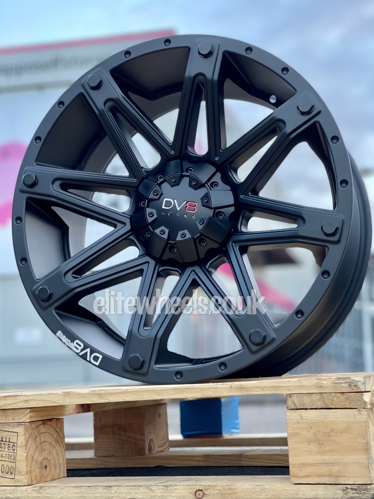 20" Ford Ranger Wildtrak DV8 Armoured Alloy Wheels