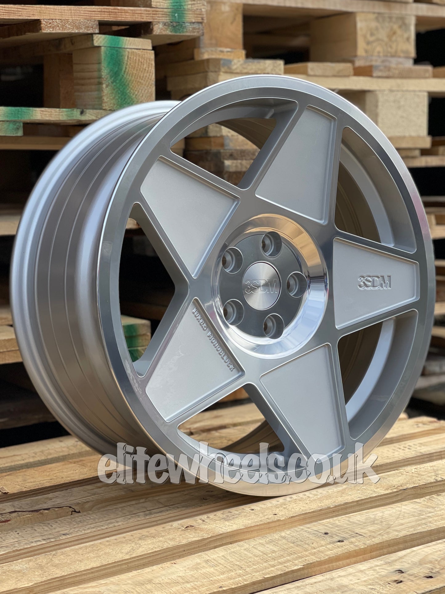 19" Volkswagen Golf Audi A3 3SDM Alloy Wheels - 0.05 Silver Cut