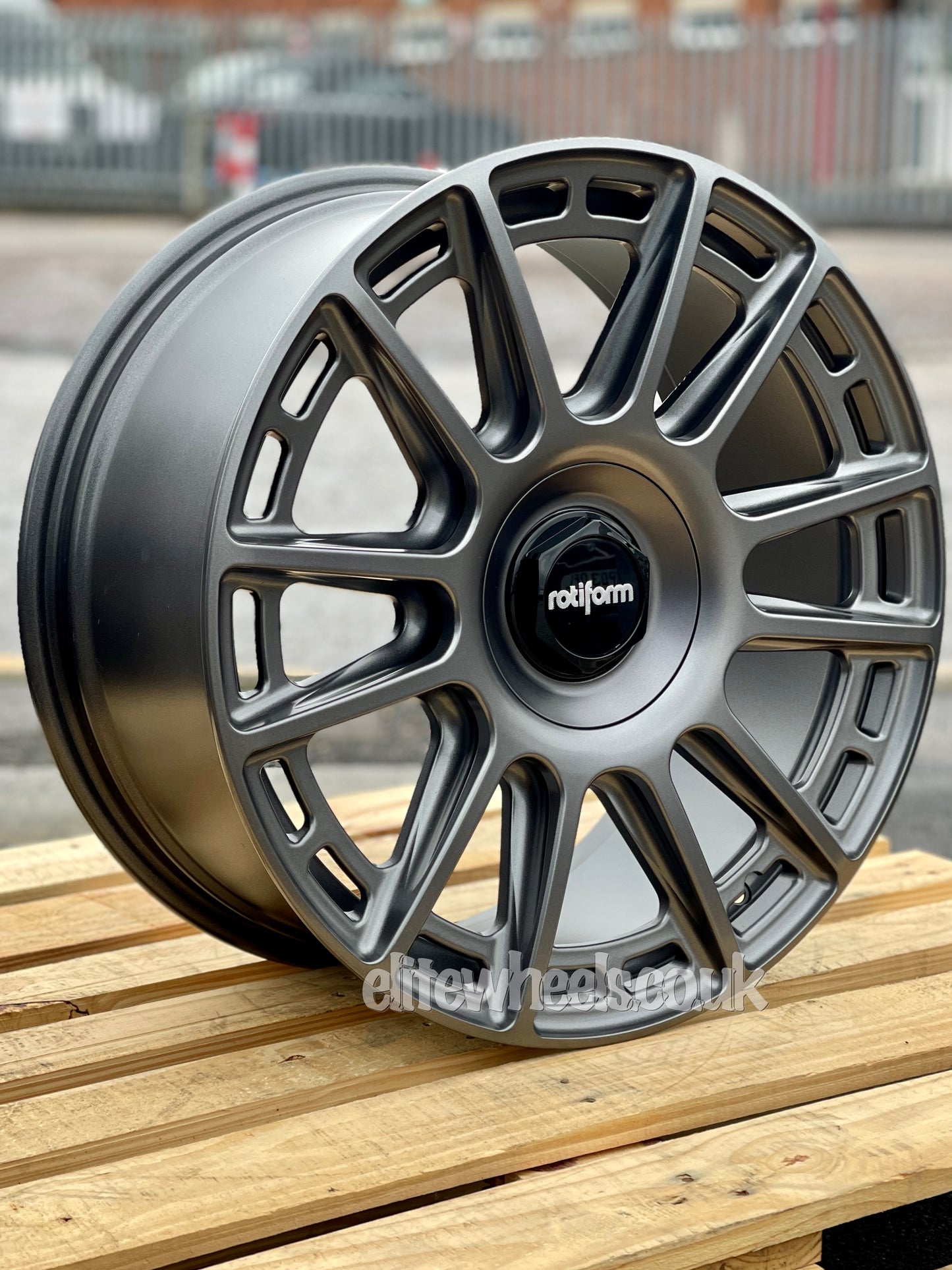 19" Volkswagen Transporter T5 T6 Rotiform OZR Grey Alloy Wheel