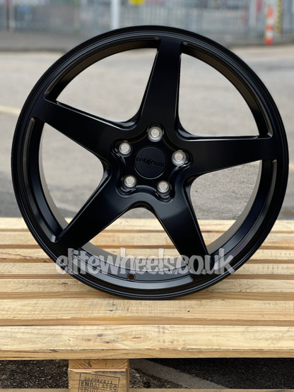 19" Volkswagen Caddy Rotiform WGR Matt Black