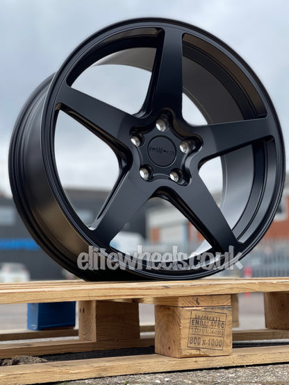 19" Volkswagen Caddy Rotiform WGR Matt Black