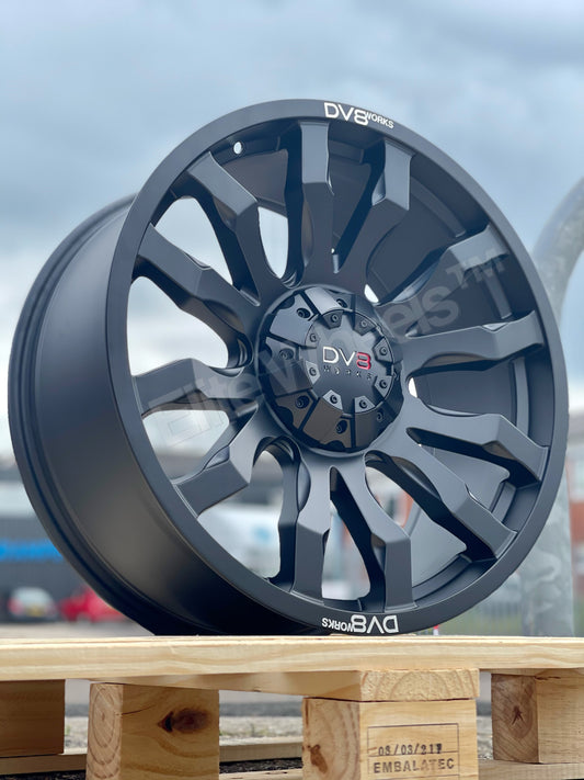 20" Ford Ranger Wildtrak DV8 Edge Alloy Wheels