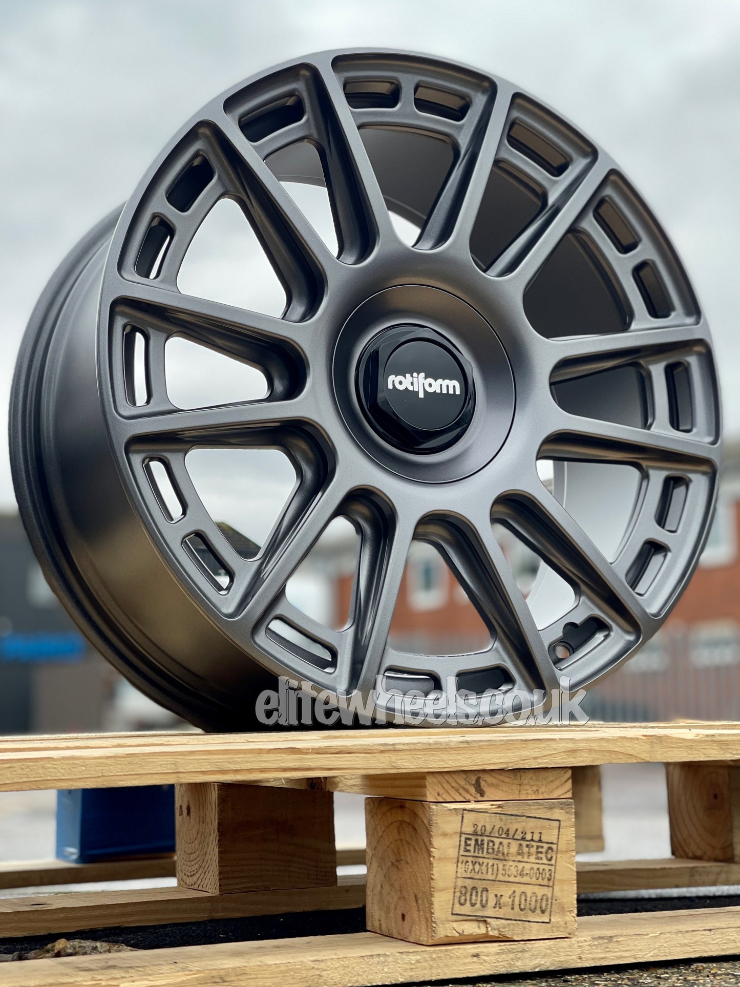 19" Volkswagen Transporter T5 T6 Rotiform OZR Grey Alloy Wheel