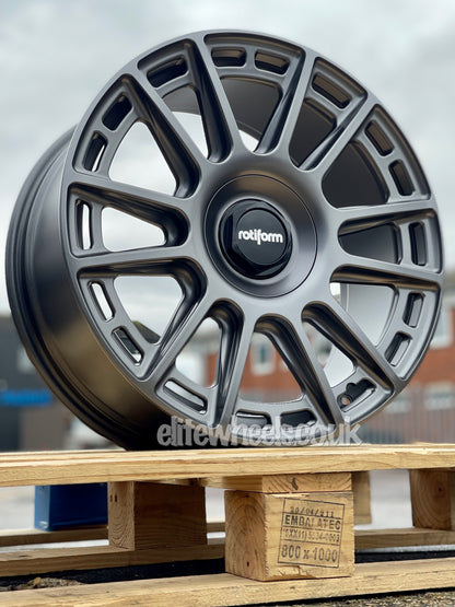 19" Volkswagen Transporter T5 T6 Rotiform OZR Grey Alloy Wheel